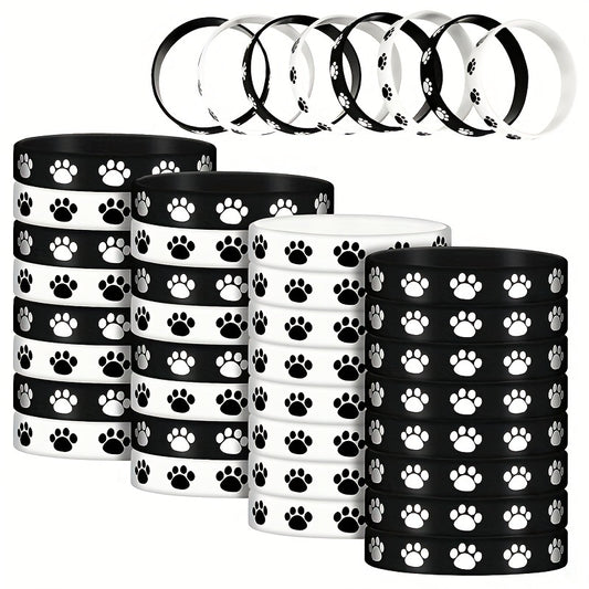 Animal Care Party Rubber Bracelet Cat Claw Silicone Bracelet