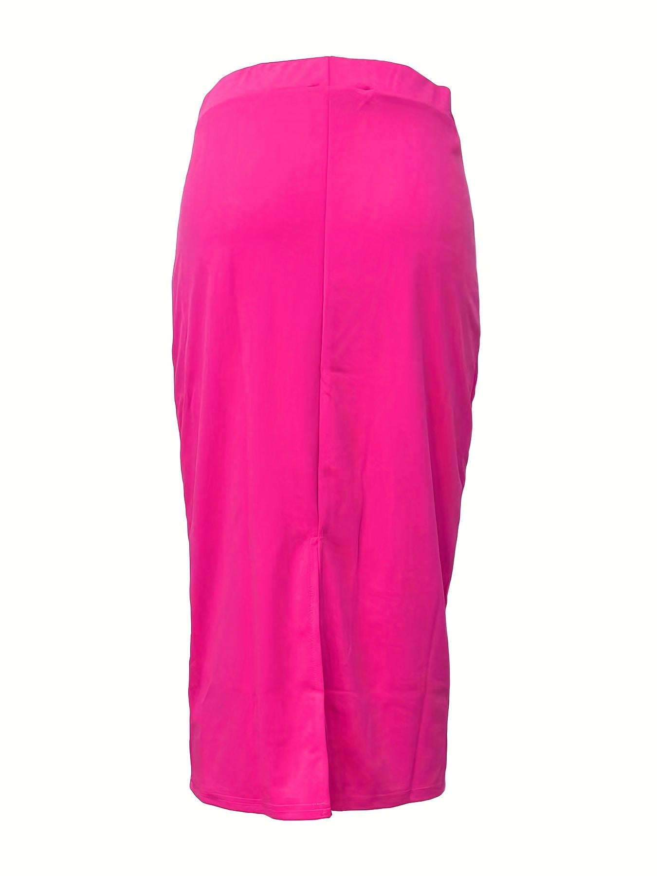 Back Split Bodycon Skirt for Women