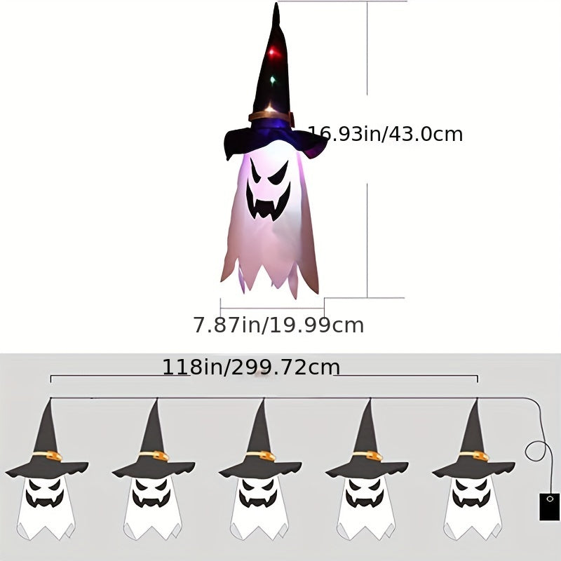 Halloween Lights Led String Lights Scary Decorations Indoor Outdoor