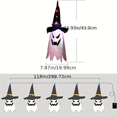 Halloween Lights Led String Lights Scary Decorations Indoor Outdoor