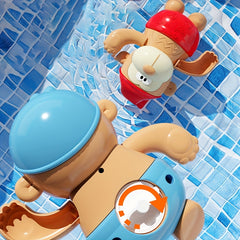 Interactive Swimming Monkey Bath Toy for Kids