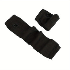 Striped Knitted Long Gloves Y2K Fingerless Gloves Unisex Hip Hop Elastic Gloves