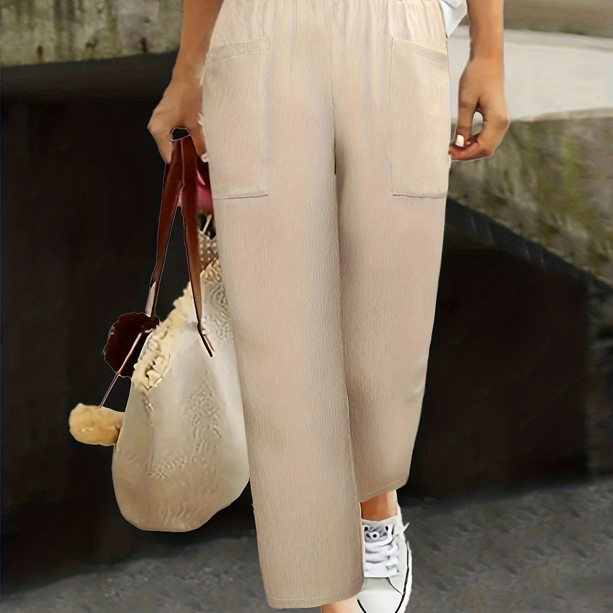  Casual Pants Loose Straight Leg
