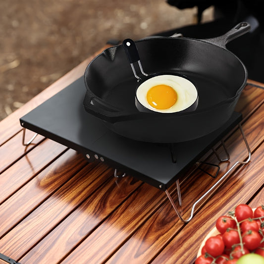 Stainless Steel Nonstick Egg Ring Set - Anti-Scalding Mold for Pancakes Cooking