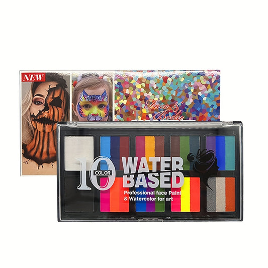 Water Soluble Elf Fairy Palette for Halloween Christmas Face Painting