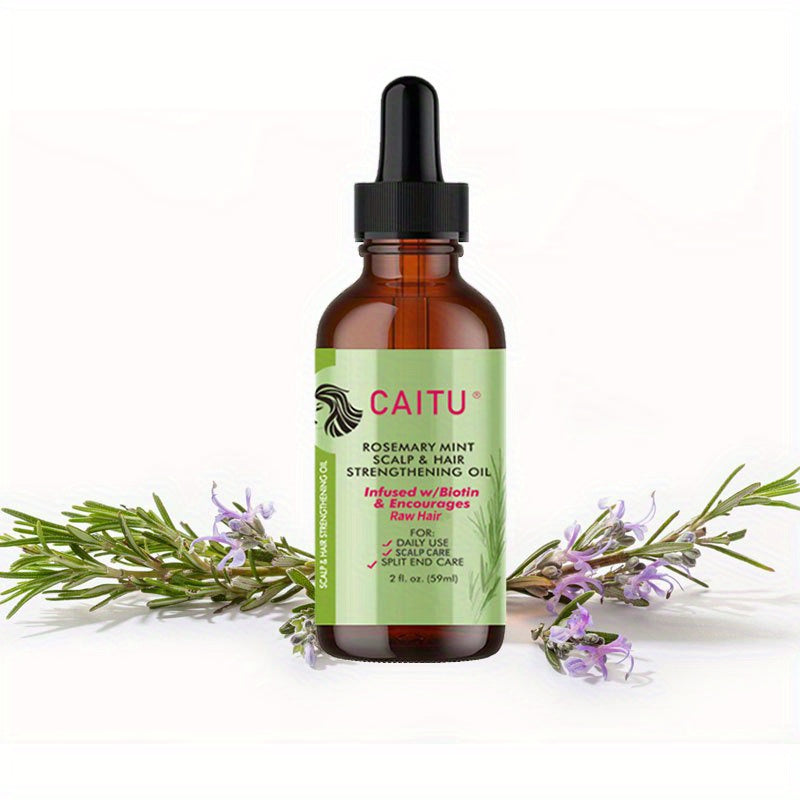 Rosemary Mint Hair Care Essence for Stronger Hair