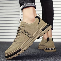 Men's Lace up Sneakers Casual Walking Shoes Comfortable And Breathable