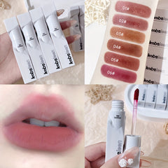 Velvet Matte Lip Glaze - Non Fade, Brightening, Waterproof, Natural Nude Makeup