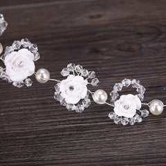 Crystal Headband Flower Girl Wedding Headwear