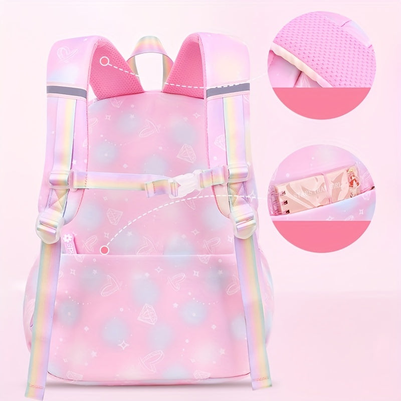 Children's Casual Large Capacity School Bag Thickened Student Schoolbag Backpack