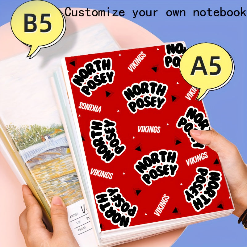 Personalized Viking Themed Notebook - Waterproof Soft Cover