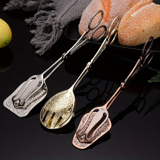 Multifunctional Dessert Tongs for Home and Restaurant Use