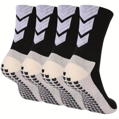 Men's Anti Slip Grip Soccer Socks - Training Sports Athletic Socks