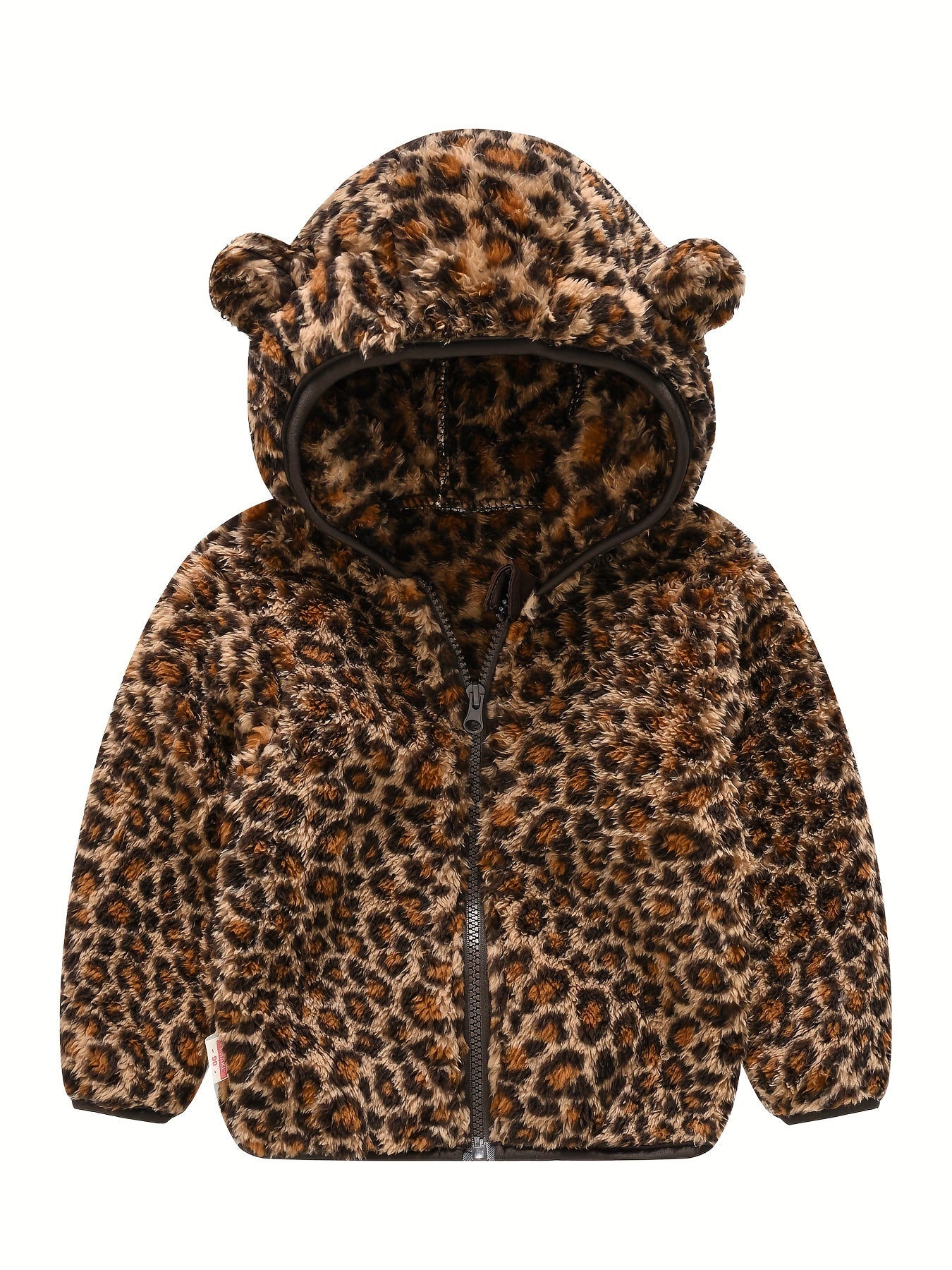 Toddler Fleece Jacket Baby Boys Girls Hooded Outwear Fall Winter Clothing