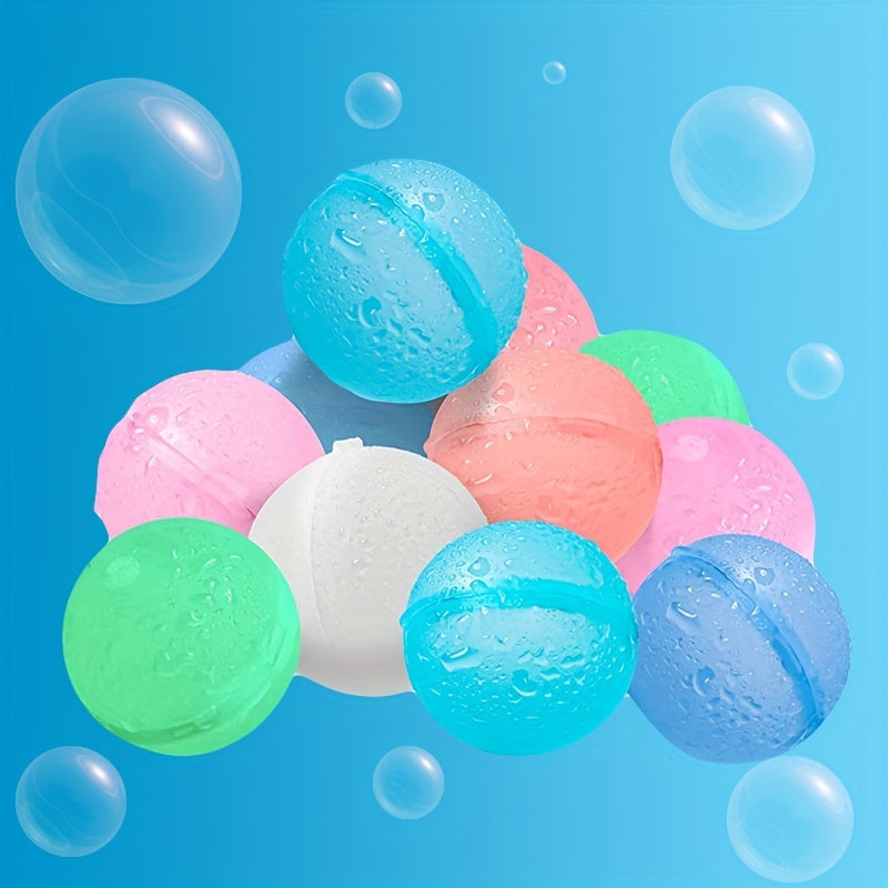 6pcs Reusable Silicone Water Balloon for Summer Activities