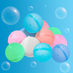 6pcs Reusable Silicone Water Balloon for Summer Activities