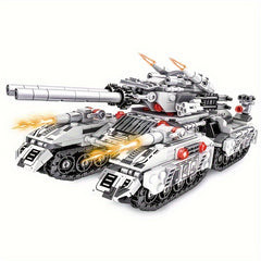 Tank Building Blocks Set 8 in 1 Creative Model Military Collectible