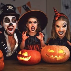 Funny Halloween Teeth Costume for Kids and Adults