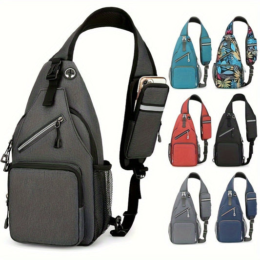 Large Capacity Cross Body Shoulder Bag Water Resistant Tablet C