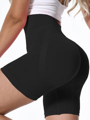 Seamless Peach Butt Yoga Sports Shorts Women