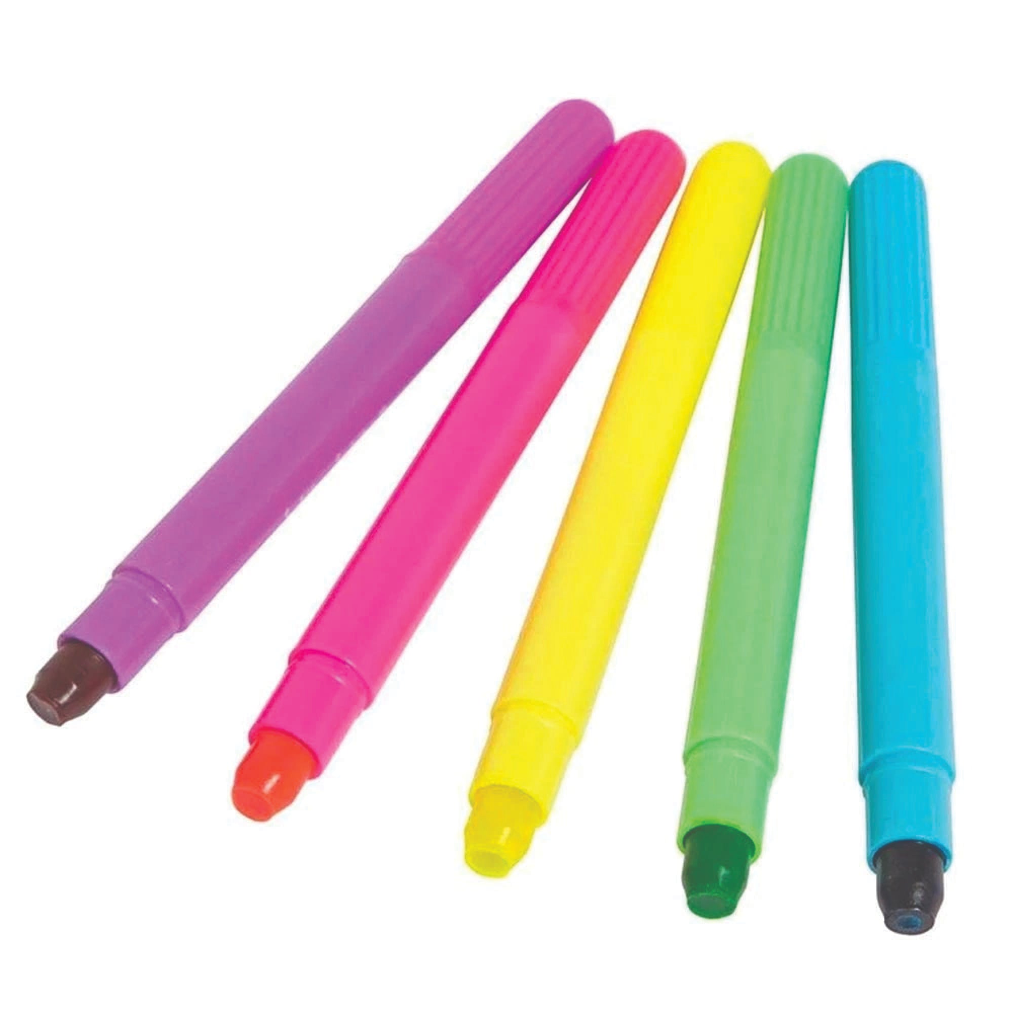 Neon Gel Crayons - Set of 12 Colors