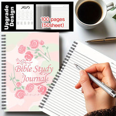 Bible Themed Spiral Coil Notebook Christian Notebook for Women