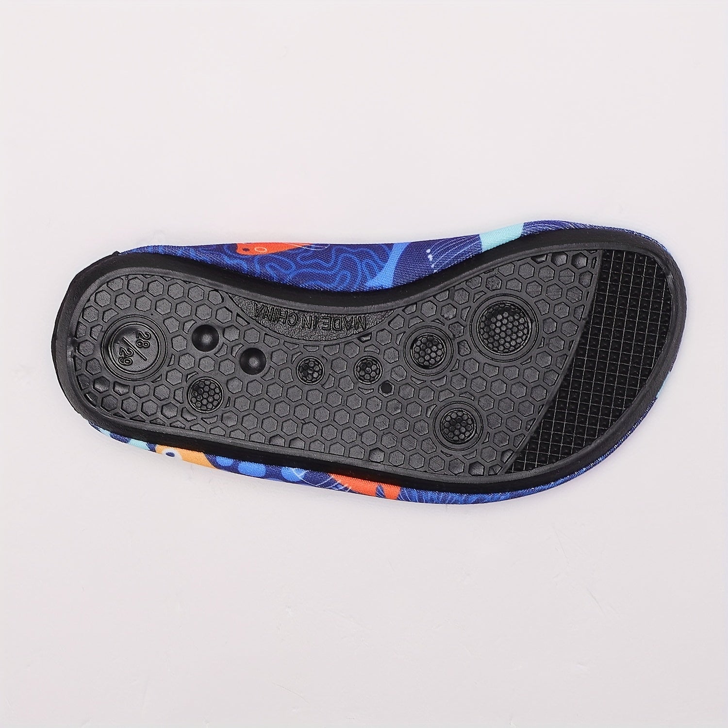 Boy's Cartoon Fish Water Shoes Quick Dry Lightweight Soft Water Socks