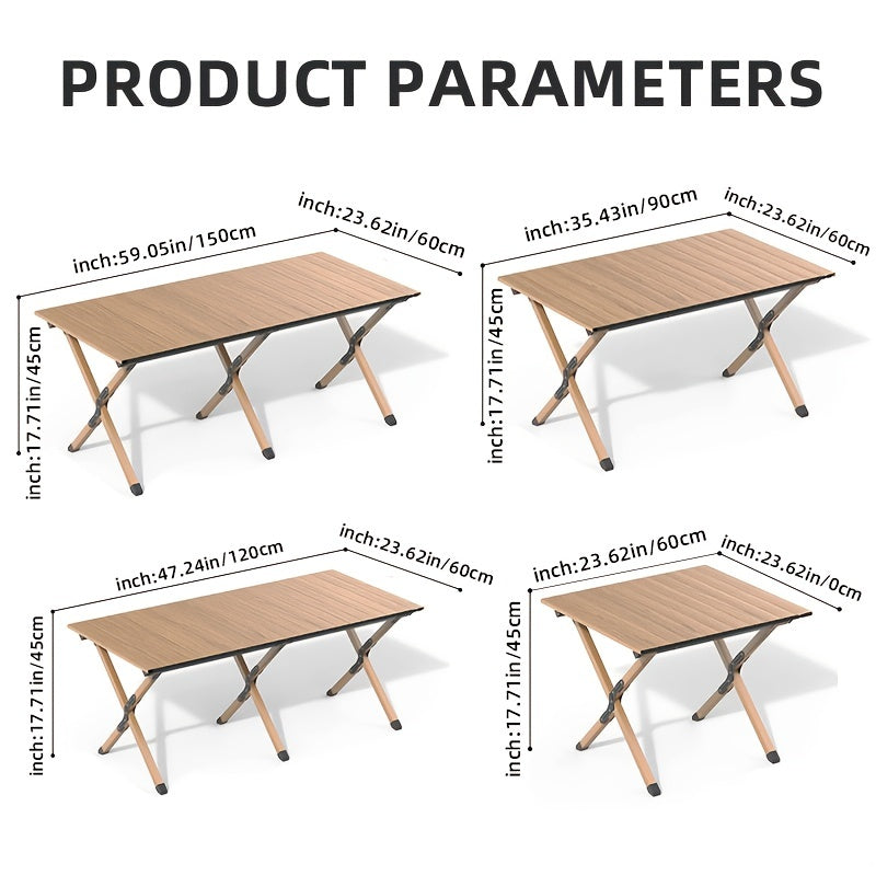 Portable Outdoor Folding Table for Picnic Camping