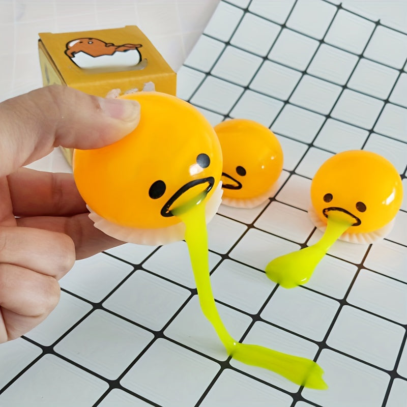 Funny Egg Yolk Toy with Decompression Stall - Hot Small Toy