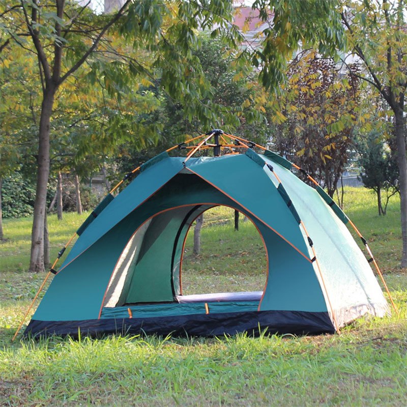 Family Camping Tent Waterproof and Windproof Easy Set Up