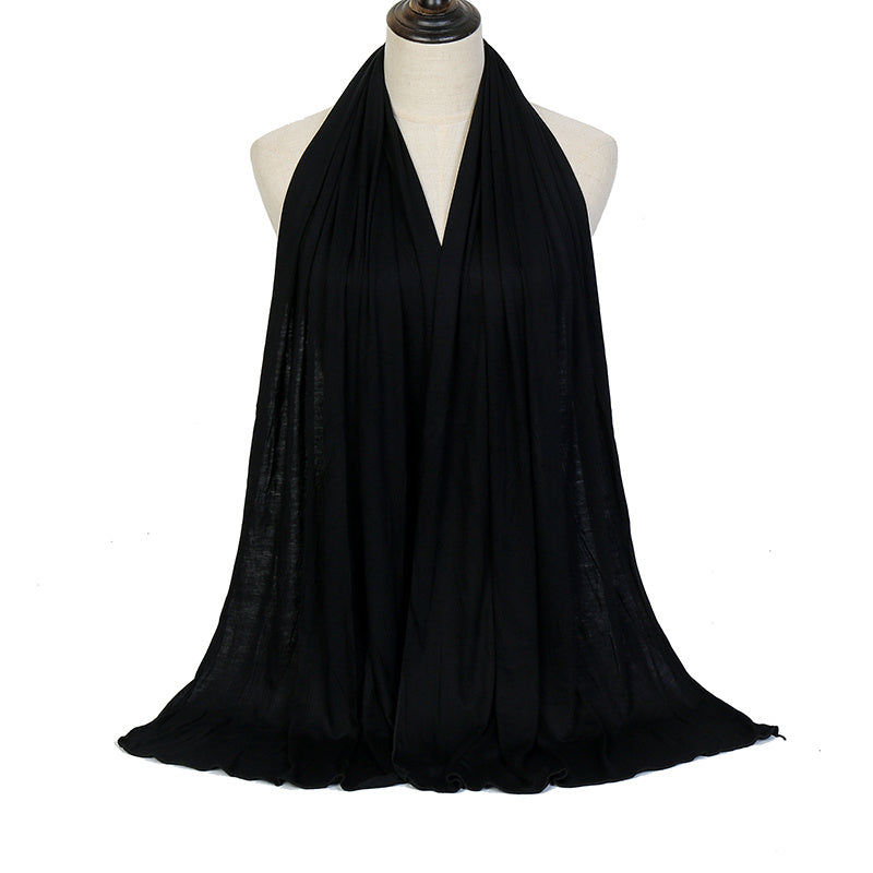 Stretchy Hijab Large Plain Maxi Scarf Shawl High Wrap Warm Eid Mothers