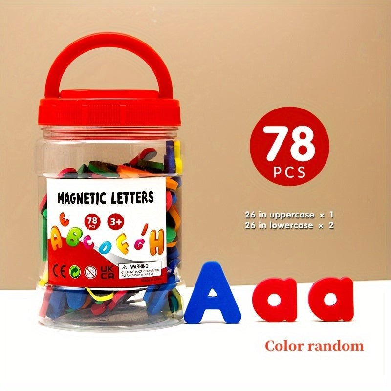Magnetic Alphabet & Number Set for Spelling & Counting