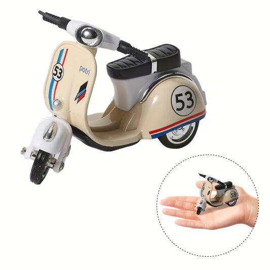 Vintage Motorcycle Resin Craft Landscape Decoration & Desktop Ornament
