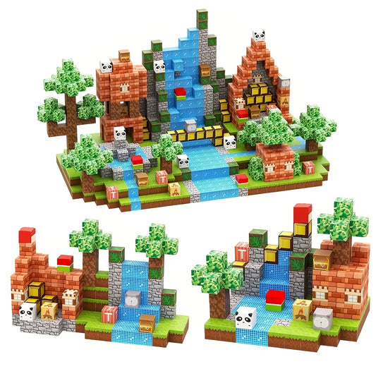 Magnetic Toy Set Building Blocks Stacking Toys for Boys and Girls