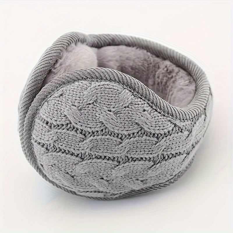 Foldable Fleece Earmuffs, Cold Weather Protection, Winter Outdoor