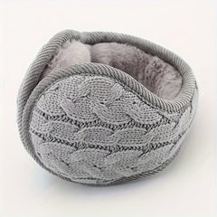 Foldable Fleece Earmuffs, Cold Weather Protection, Winter Outdoor