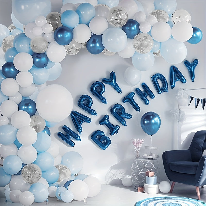 126pcs Balloon Arch Set Ideal for Weddings & Birthdays