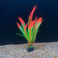 Artificial Plastic Aquarium Plants 7 9in Decoration