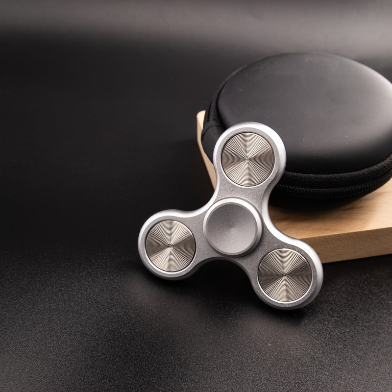 Aluminum Alloy Fidget Spinner Anxiety Relief Tool for Anxious Hands ADHD