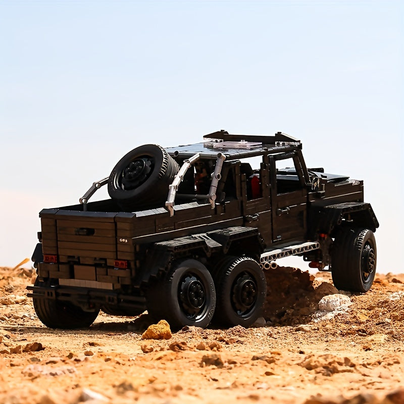 Off Road Adventure Warrior Car Model Building Blocks