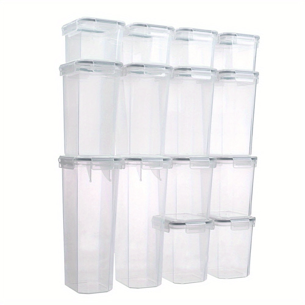 14pcs Airtight Food Storage Lunch Box with Lids - Sealed Container