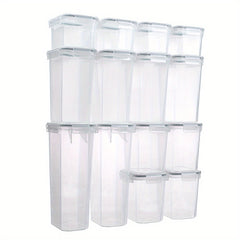 14pcs Airtight Food Storage Lunch Box with Lids - Sealed Container