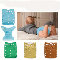Solid Cloth Diapers Breathable Washable Training Pants Leak Proof Diaper