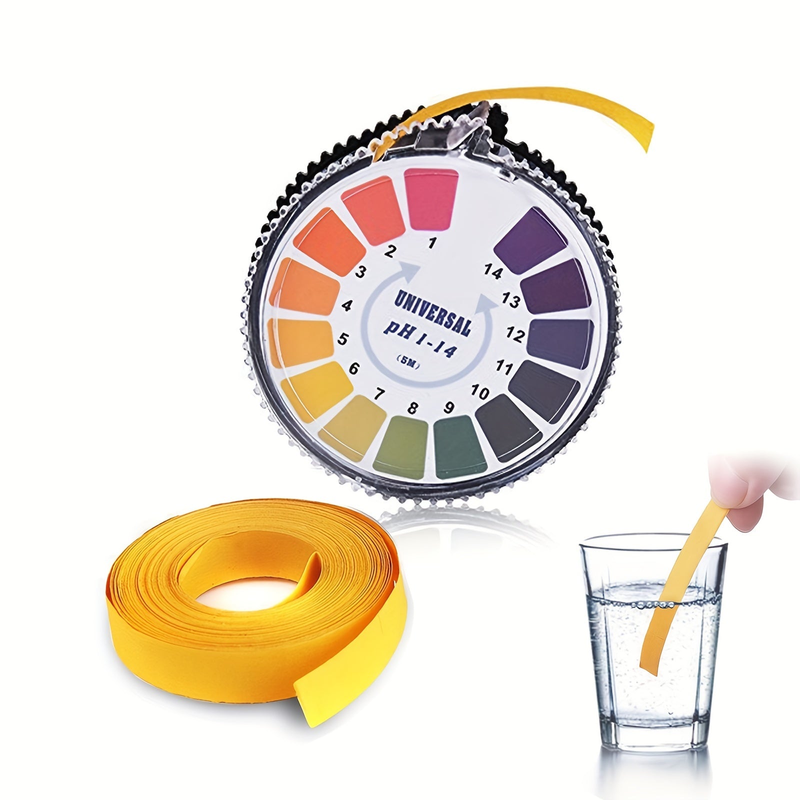 1pc Universal PH Test Strips 16 4 Ft Roll