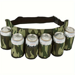 Portable Beverage Holder with Creative Print, Party Accessory
