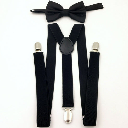 Adjustable Elastic Y Shaped Harness & Bow Set