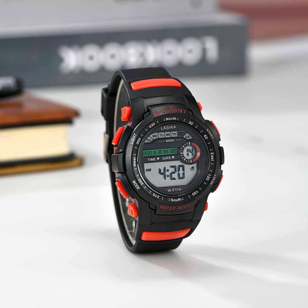 Kids Watch Waterproof Alarm Swimming Wristwatch
