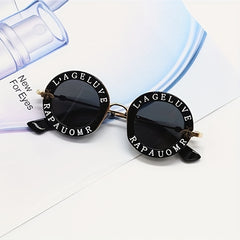 Kids Round Frame Sunglasses UV Protection For Boys and Girls