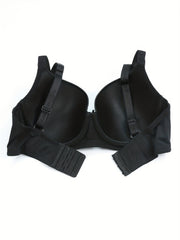 Solid T Shirt Bra Push Up Bra Women's Lingerie