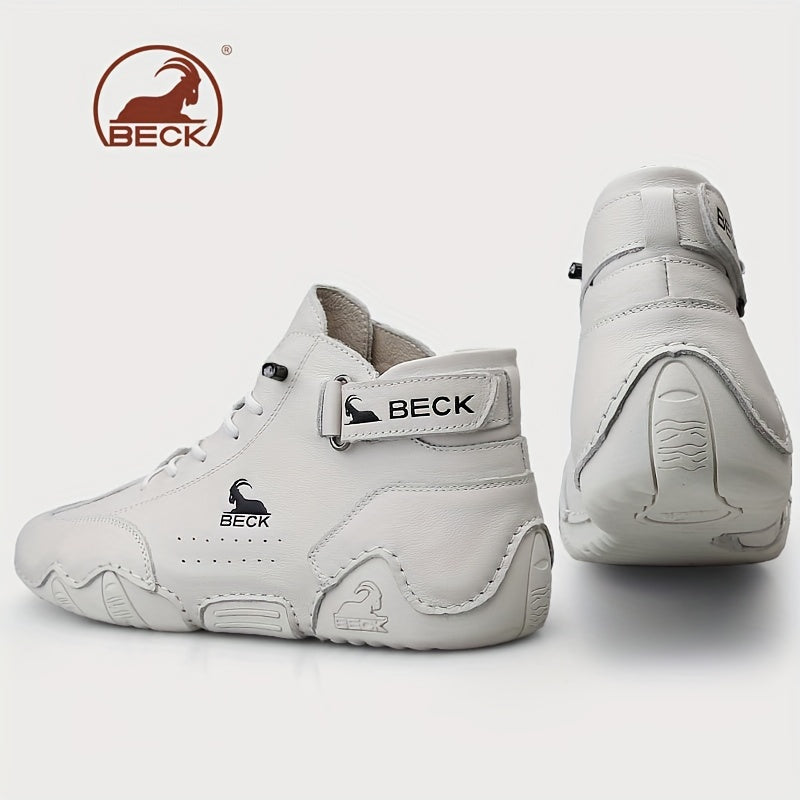 Men's High Top Lace-Up Sneakers for Casual Walking